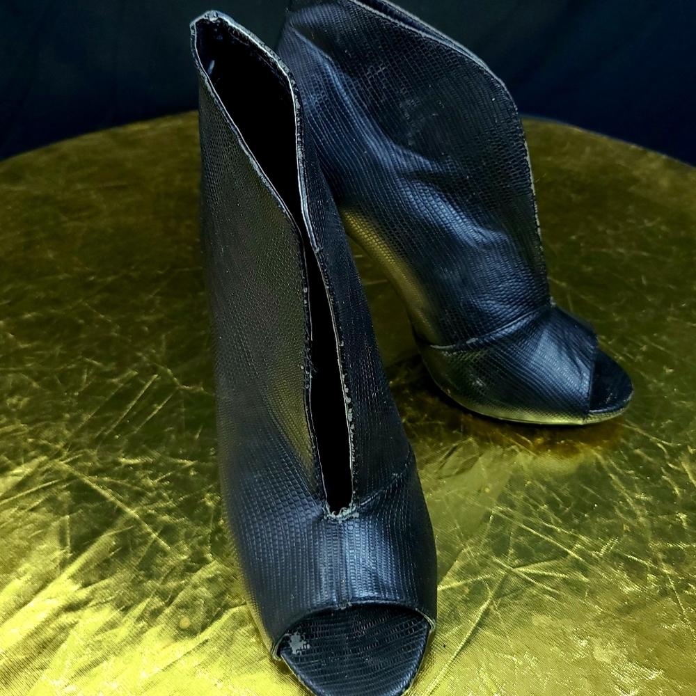 Justfab Black Riva Shoe Boot